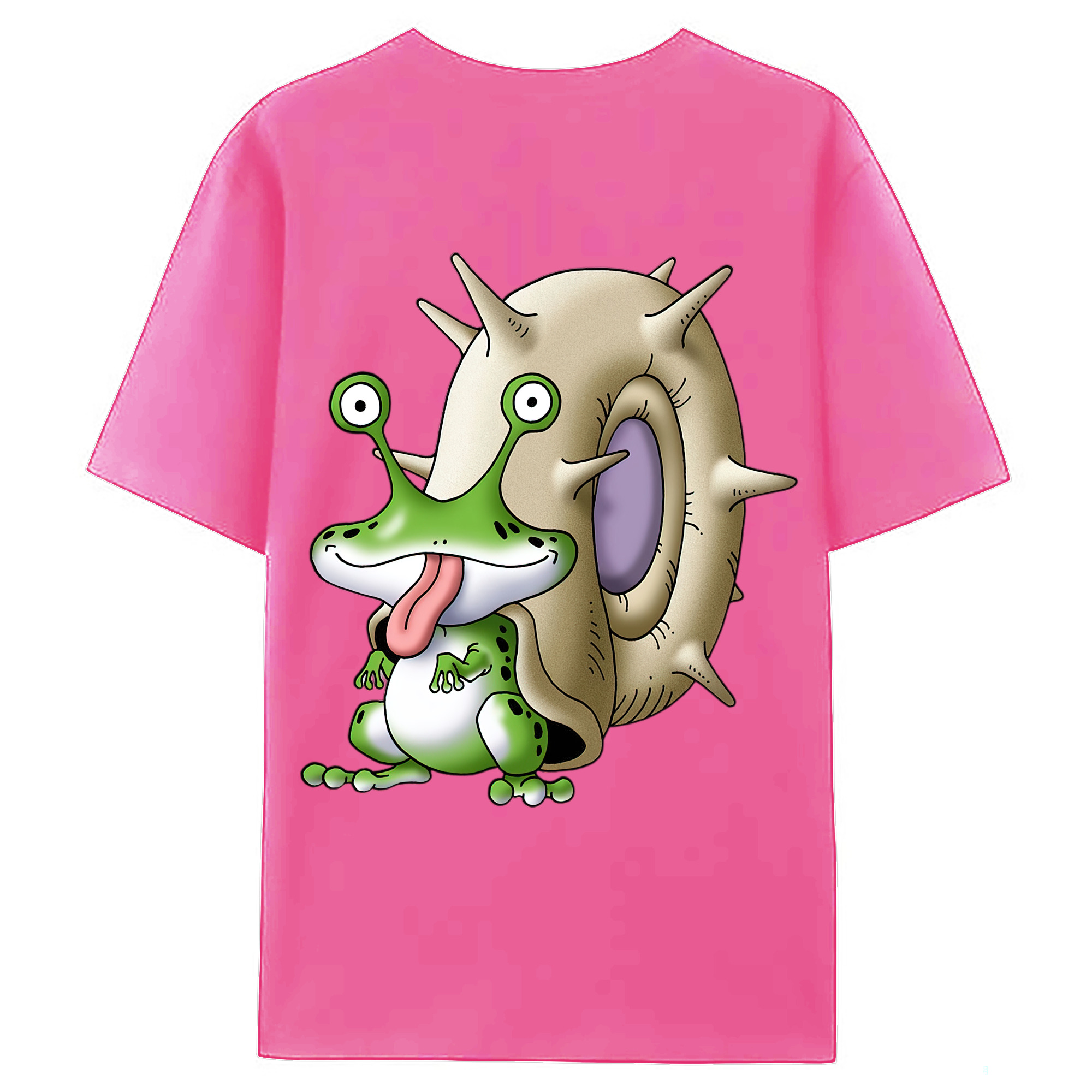 （画像用） ドラゴンクエスト Doragon Kuesuto Dragon Quest レディース半袖Tシャツ(バックプリント)
